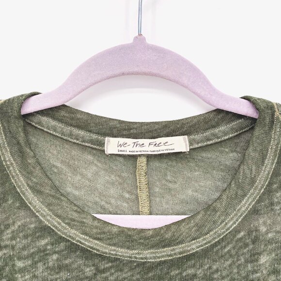 We The Free Cassidy Oversized Burnout Tee - Picture 2 of 9